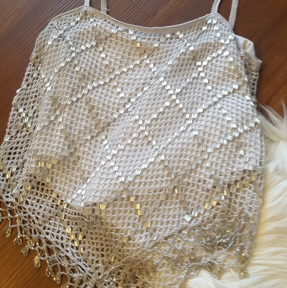 Camisole Beaded Top - Picture 2 of 4